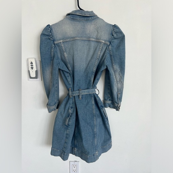 Retrofete Blue Denim Dress - Picture 4 of 8